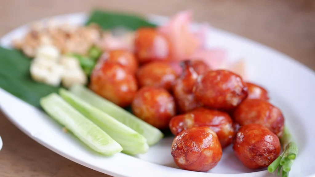Sai Krok Isan sausage